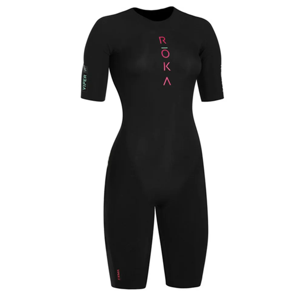 Cycling Community - Roka kadın kısa kollu Trisuit triatlon